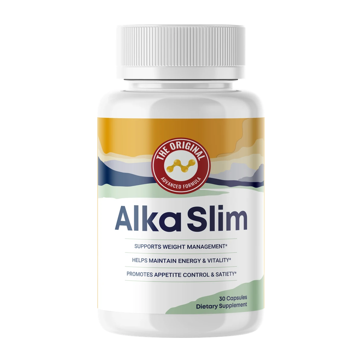 AlkaSlim bottle, 30 capsules